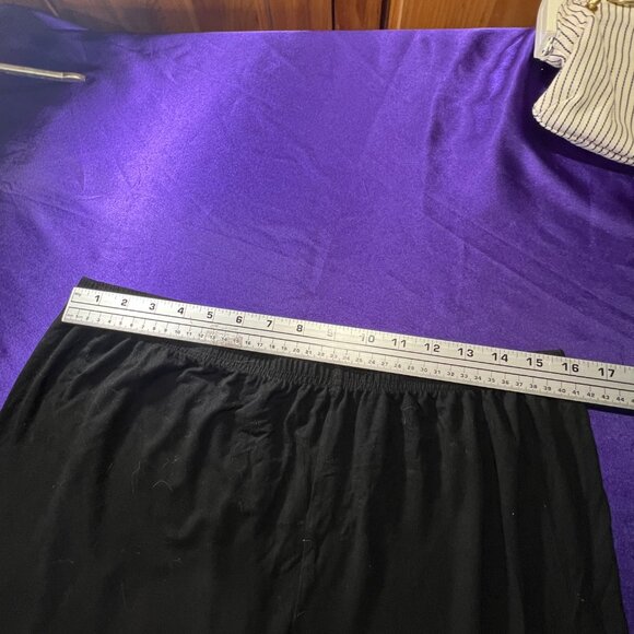 📌Zerdocean Lace Trim Capri Leggings Stretch Crop Leggings Summer Tights Pants - Picture 9 of 14